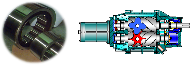 抗摩擦式滾柱軸承